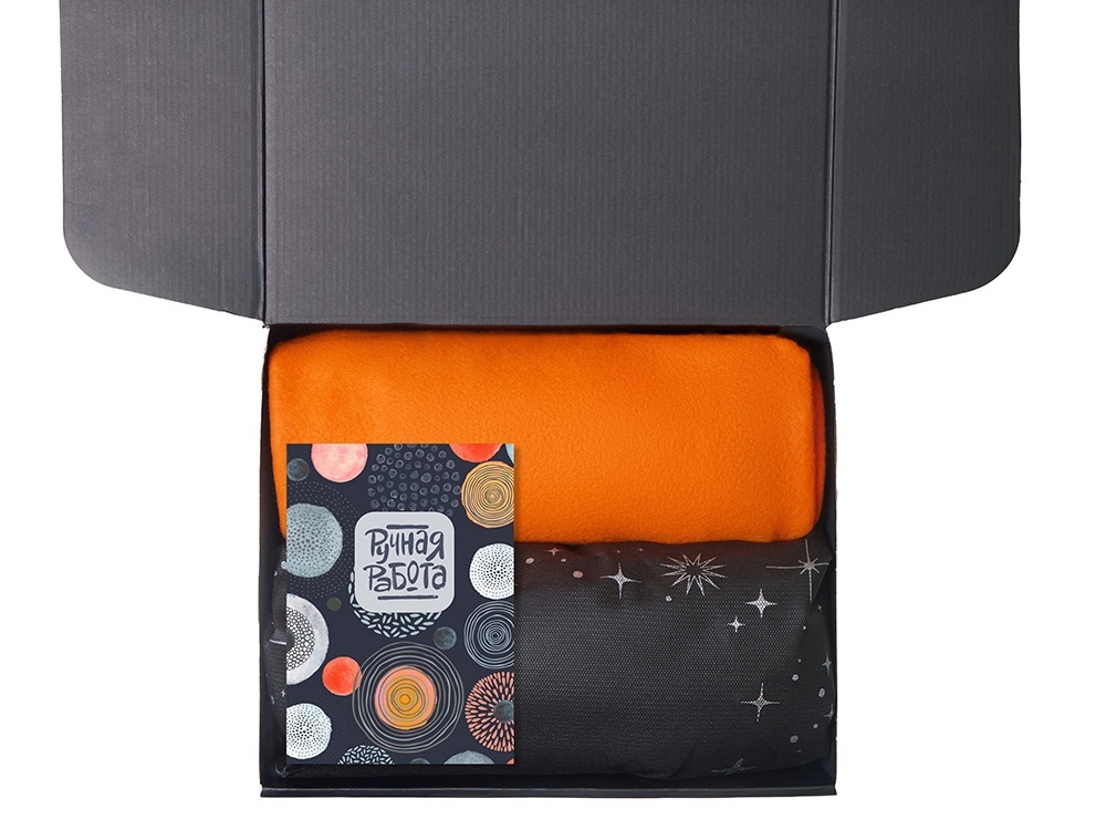 Подарочный набор Re:y. Cocoon с пледом, свечой и диффузором