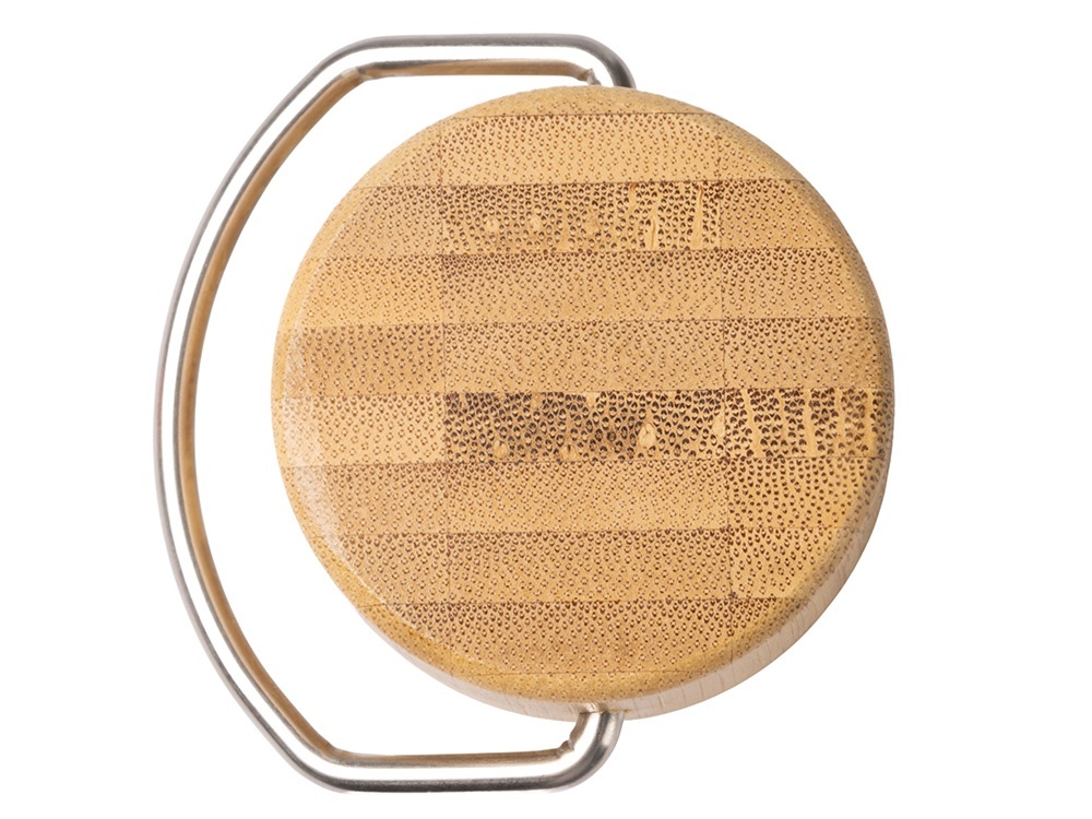 Термобутылка Нобук с бамбуковой крышкой, 500 мл