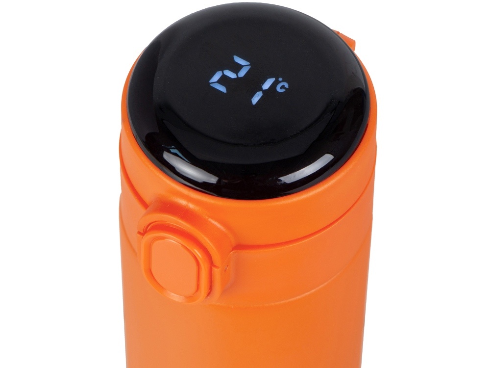 Вакуумная термокружка с индикатором и медной изоляцией Bravo, тубус, 400 мл