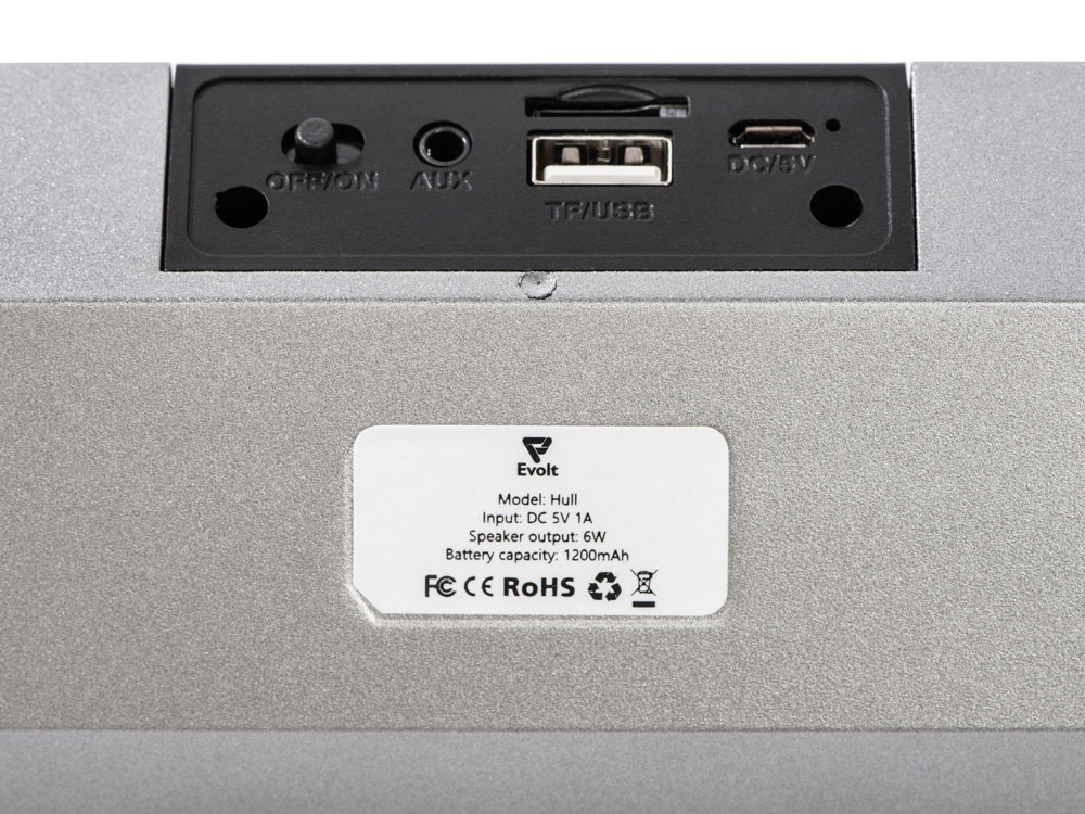 Портативная стереоколонка Hull, 2*3 Вт