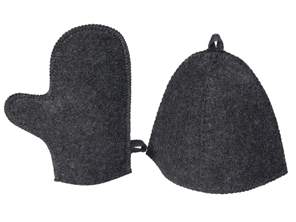 Банный набор из шапки и рукавицы Renew