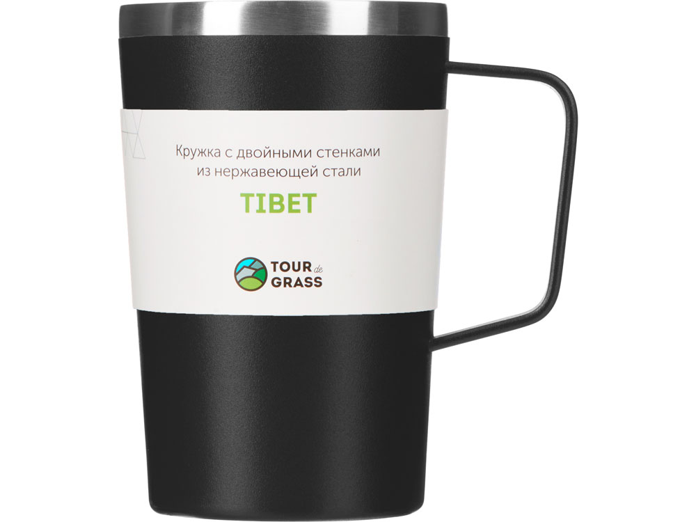 Стальная кружка с двойными стенками и порошковым покрытием Tibet