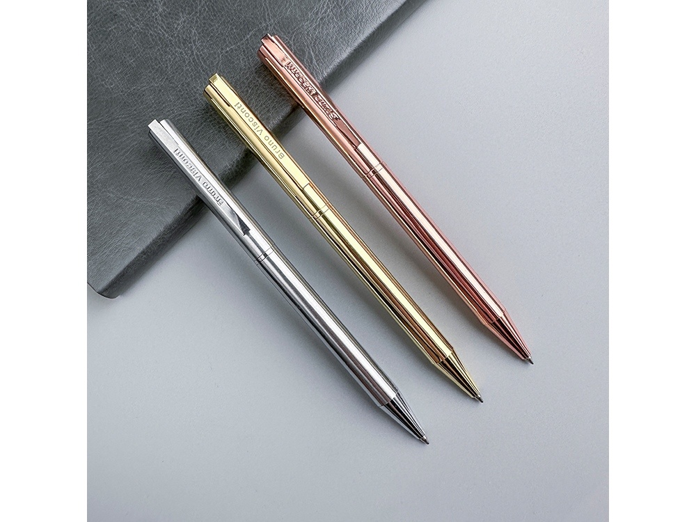 Ручка металлическая шариковая Bergamo