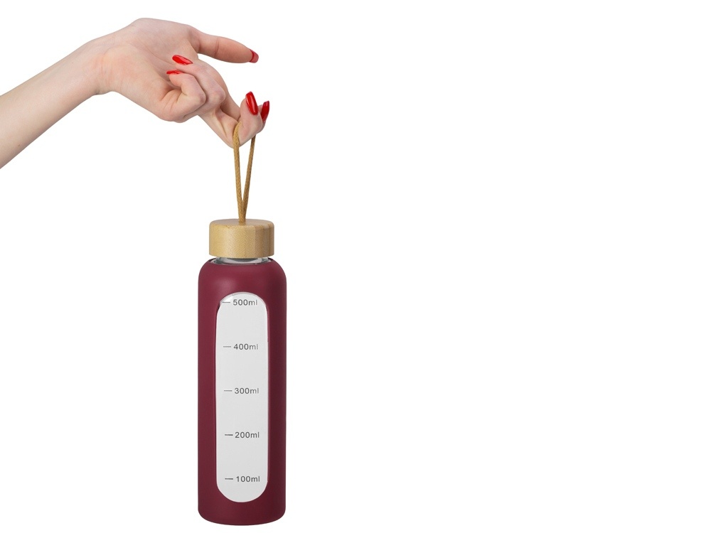 Бутылка из боросиликатного стекла Hangy, 550 мл