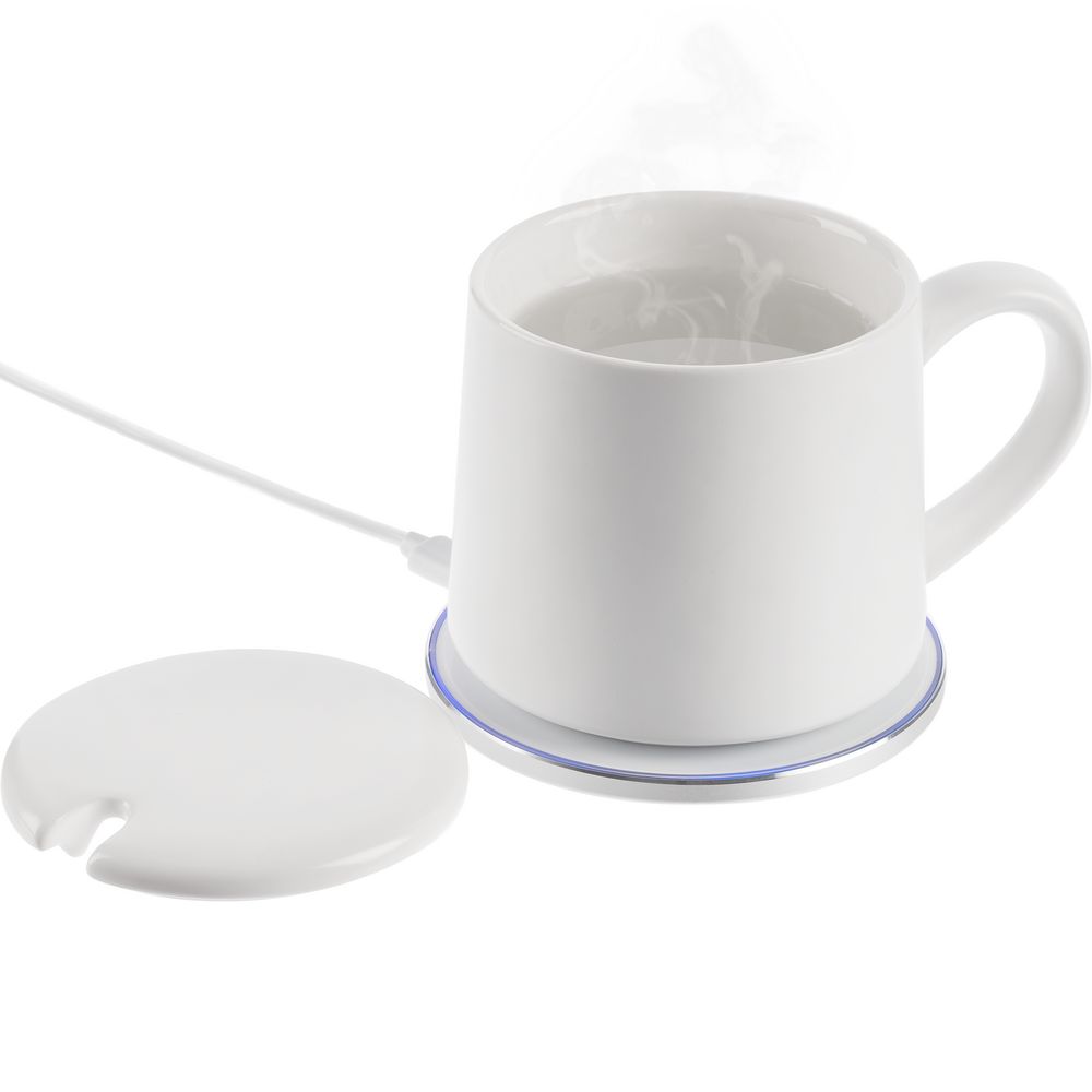Кружка с подогревом и беспроводной зарядкой dualBase ver. 2.0 Matt