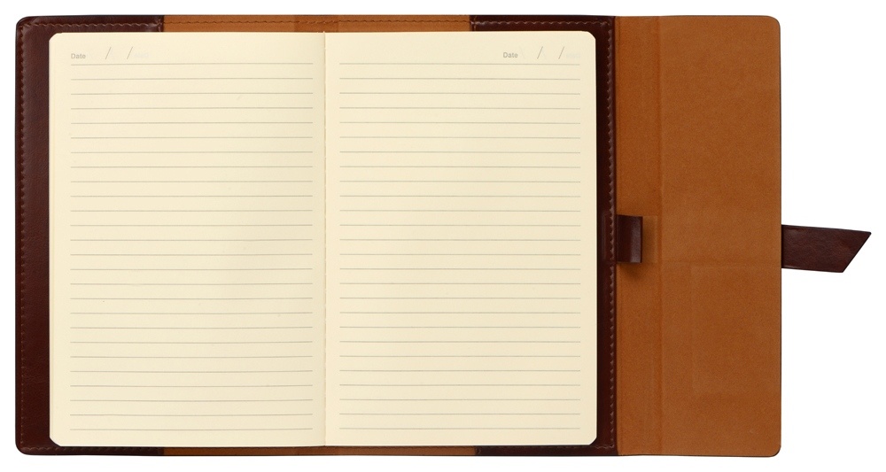 Бизнес-блокнот А5 с клапаном Fabrizio