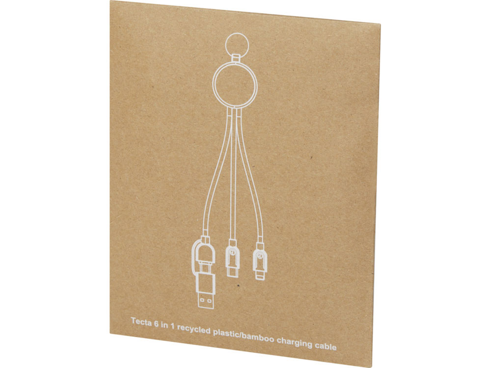 Кабель для зарядки Tecta 6 в 1 с брелком