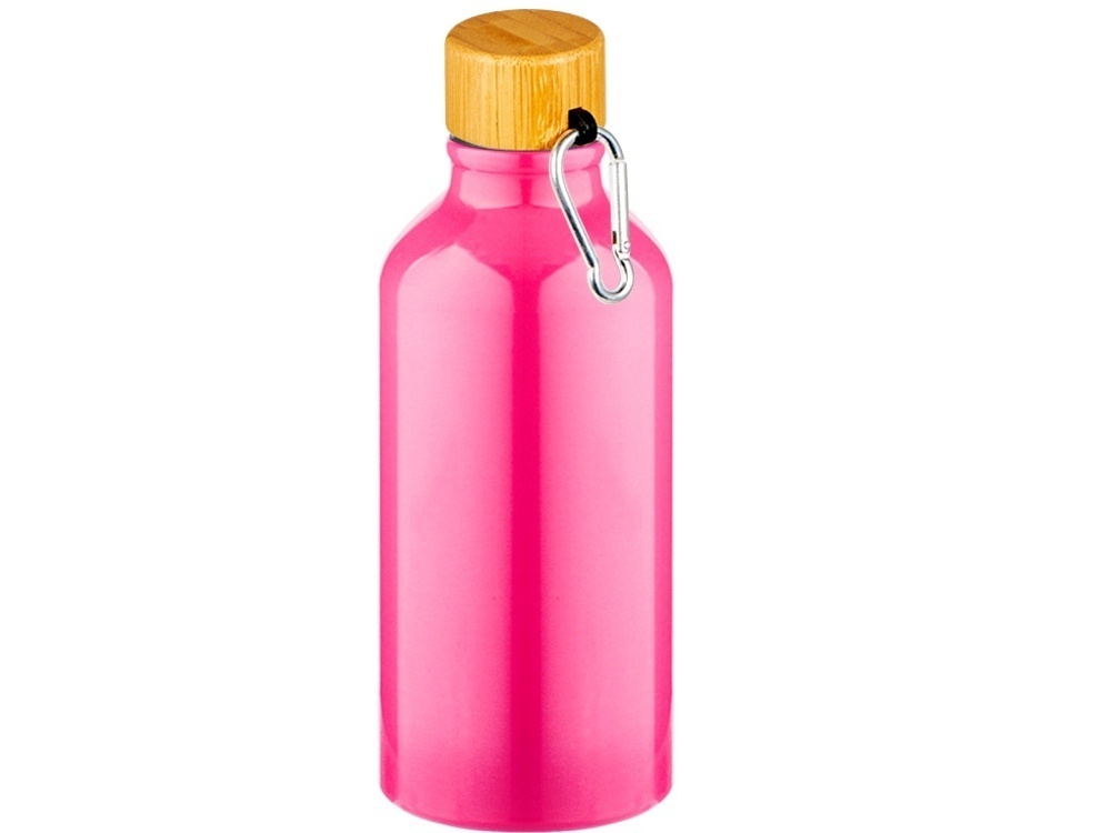 Бутылка Hip S Bamboo с карабином, 400 мл