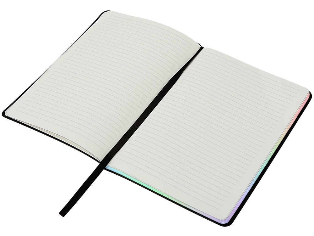 Блокнот А5 в гибкой обложке Fellini с голографическим срезом