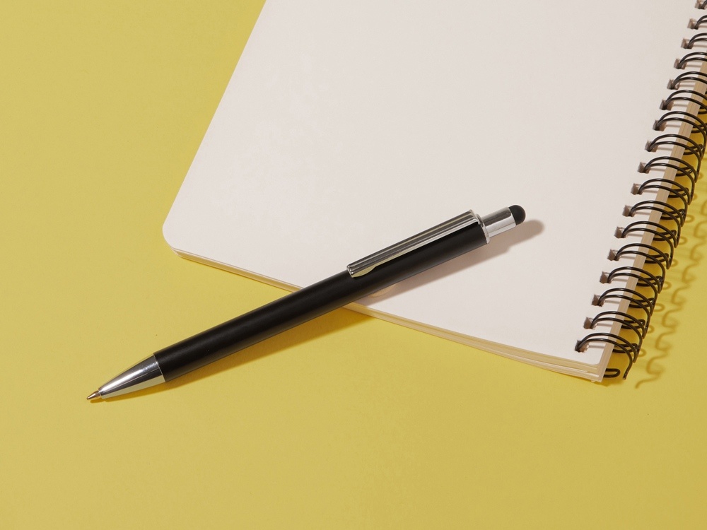 Ручка металлическая шариковая Groove Touch Recy