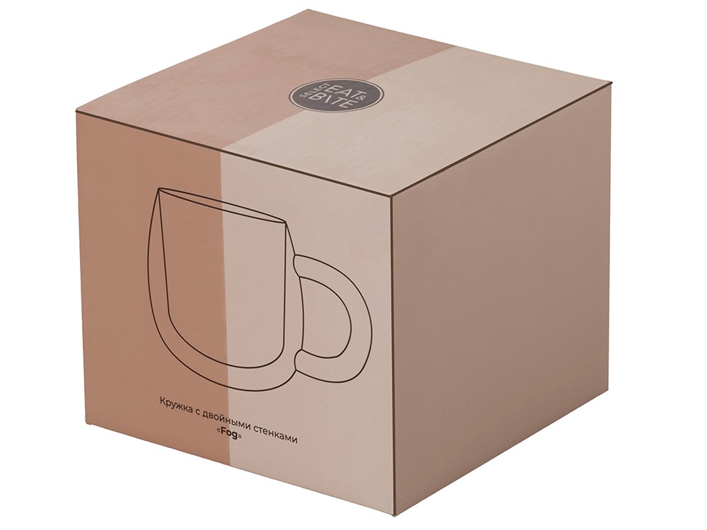 Кружка с двойными стенками и градиентом Fog