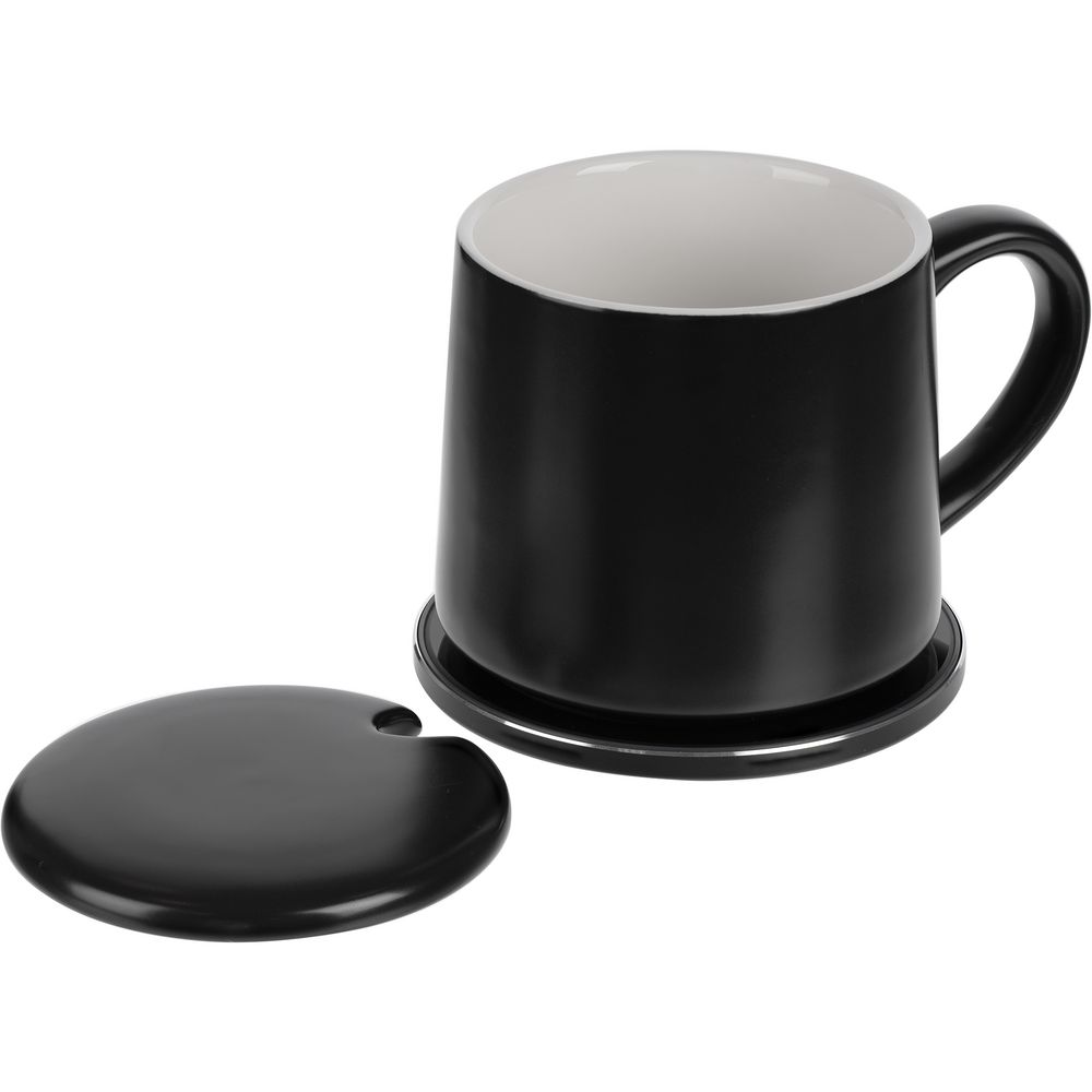 Кружка с подогревом и беспроводной зарядкой dualBase ver. 2.0 Matt