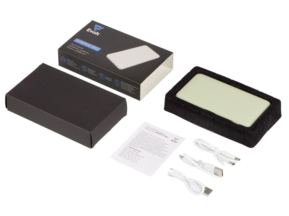 Внешний аккумулятор Reserve Pro,10 000 mAh