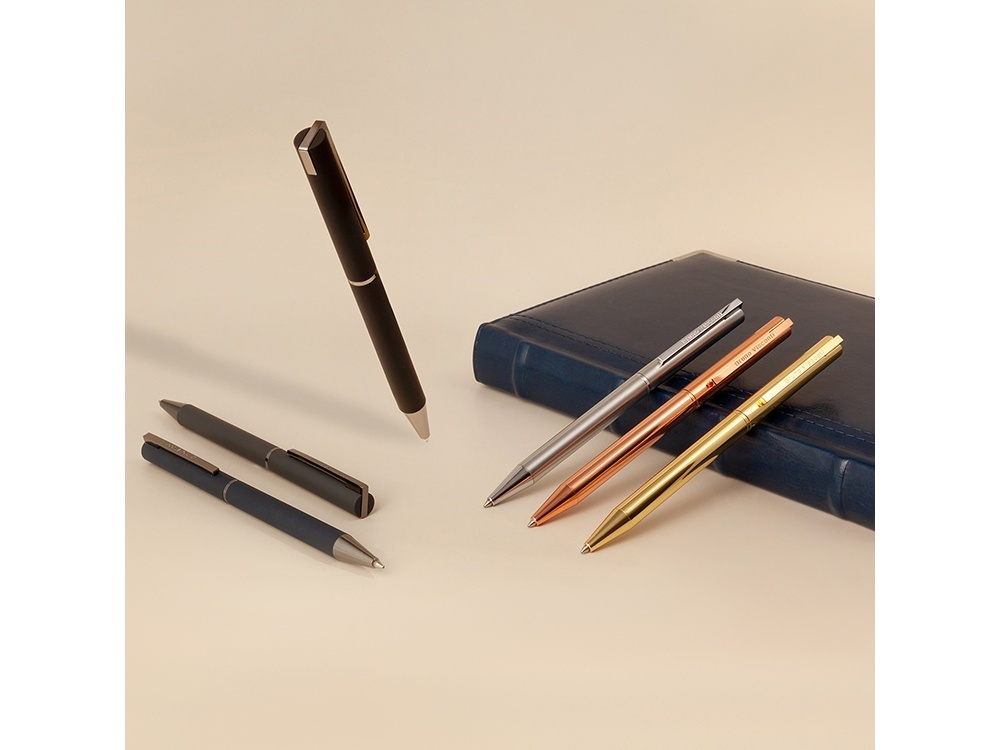 Ручка металлическая шариковая Bergamo