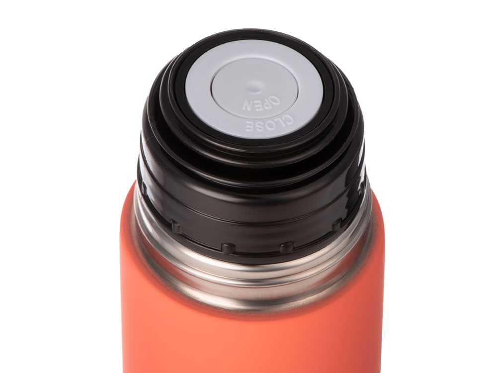 Термос Ямал Soft Touch с чехлом