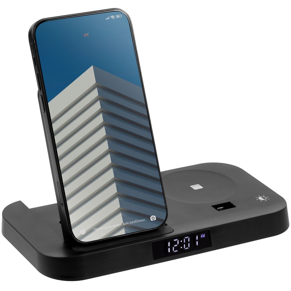 Зарядная станция с часами Clock Nest