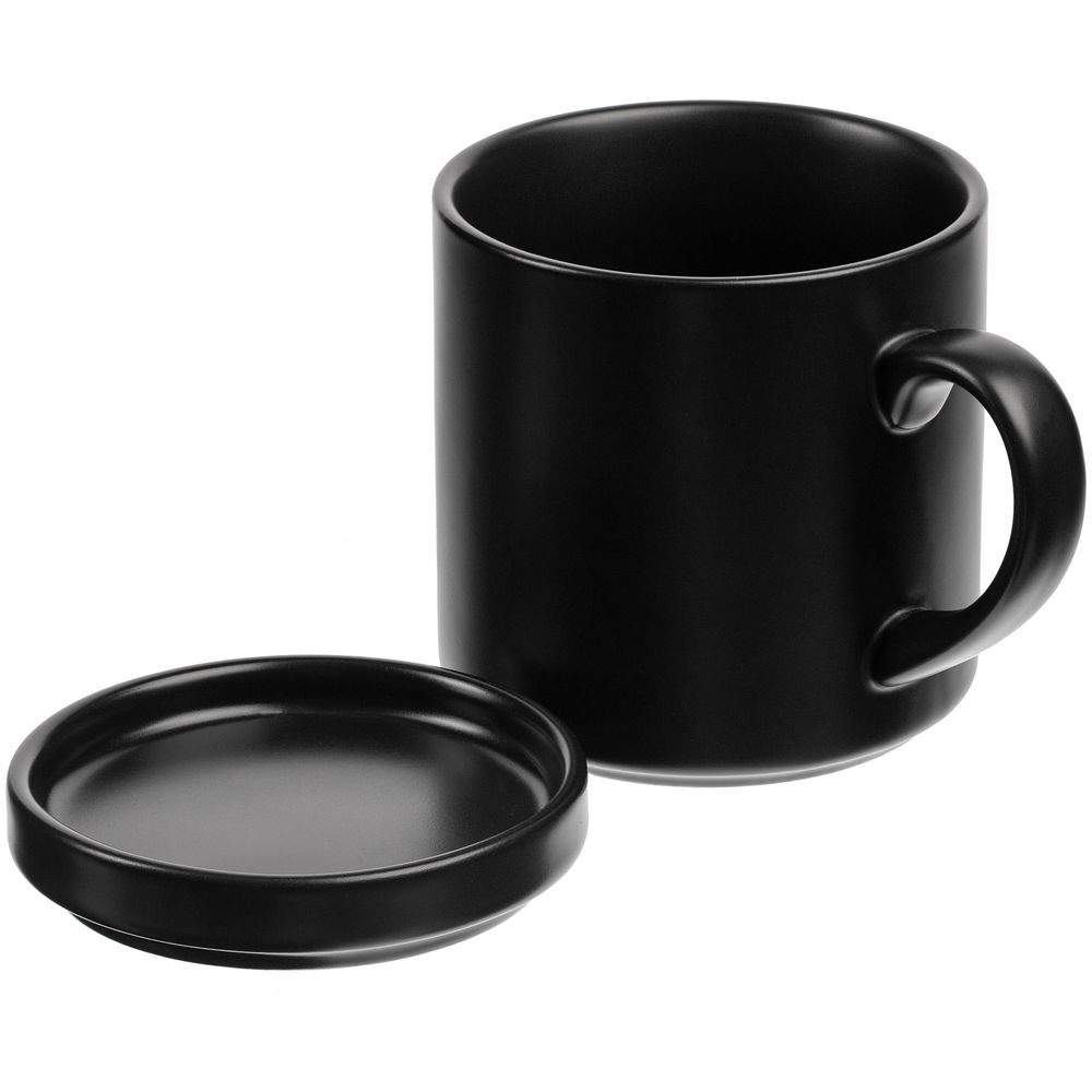 Кружка с подогревом и беспроводной зарядкой dualBase plus