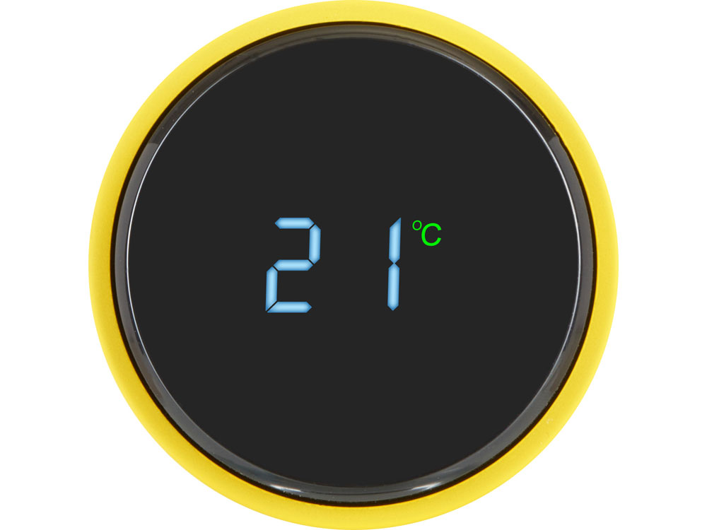 Вакуумный термос Module X с индикатором температуры и медной изоляцией, 500 мл, крафтовый тубус