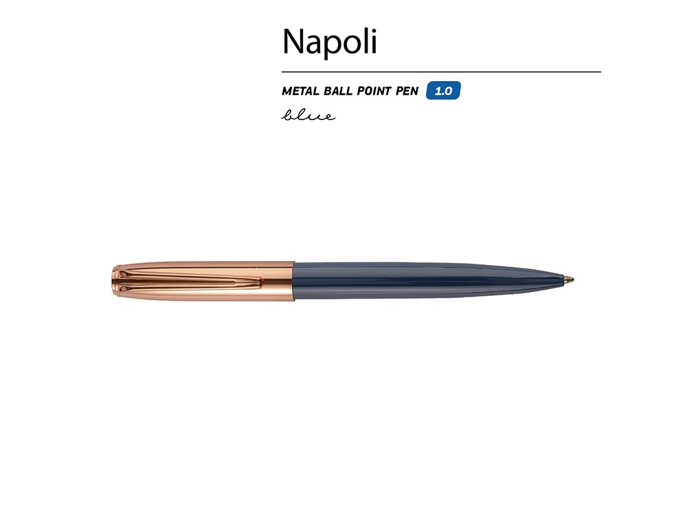 Ручка металлическая шариковая Napoli