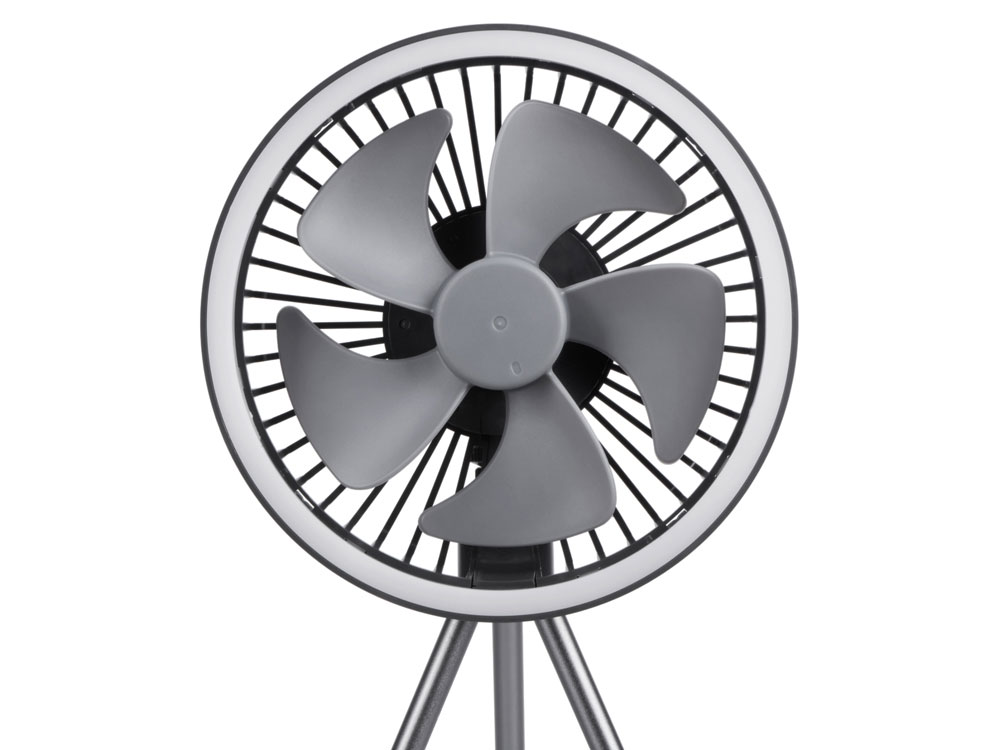 Портативный вентилятор с фонарем Jon