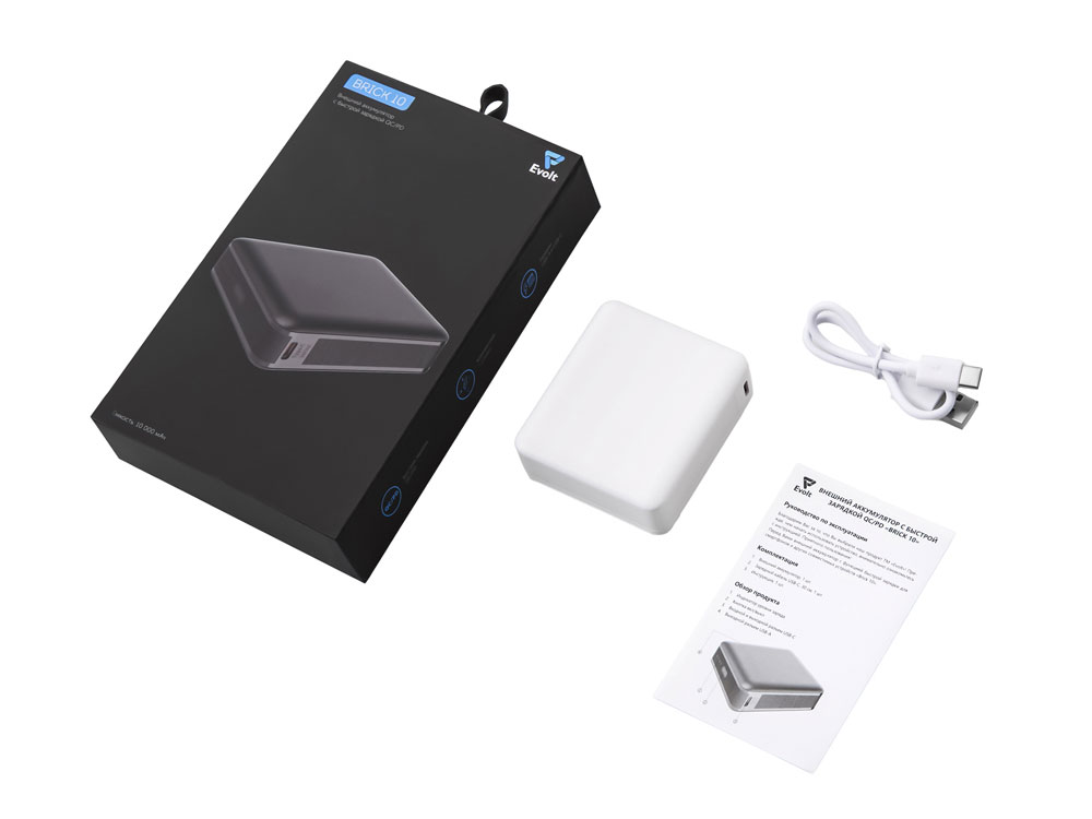 Внешний аккумулятор Brick 5 с быстрой зарядкой PD, 5000 мАч