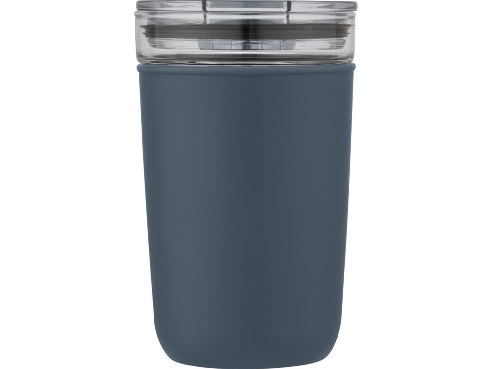 Стеклянная кружка Bello с внешней стенкой из переработанного пластика