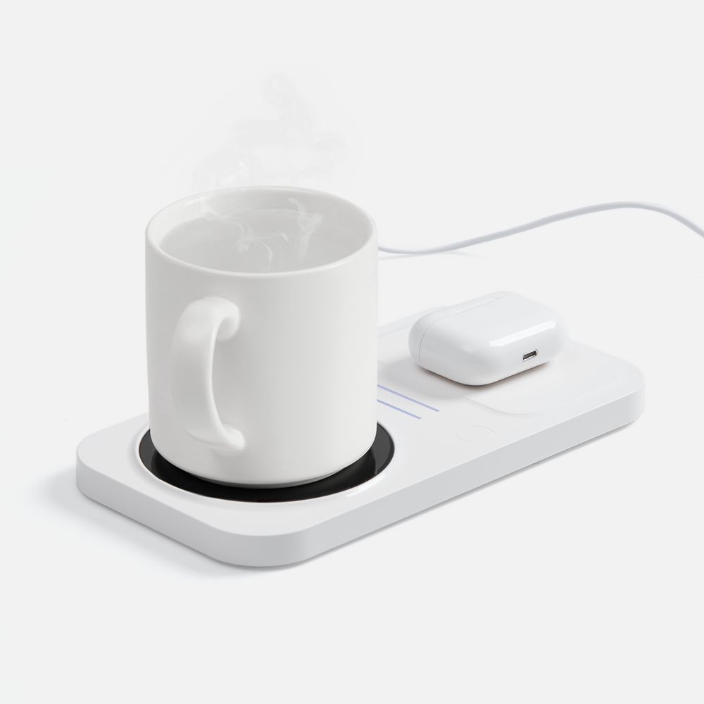 Беспроводное зарядное устройство с подогревом кружки Hot Task