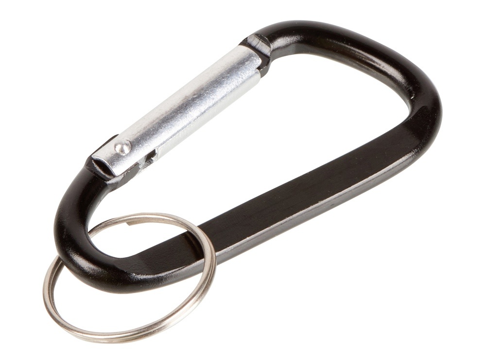 Брелок-карабин из переработанного алюминия Alumina