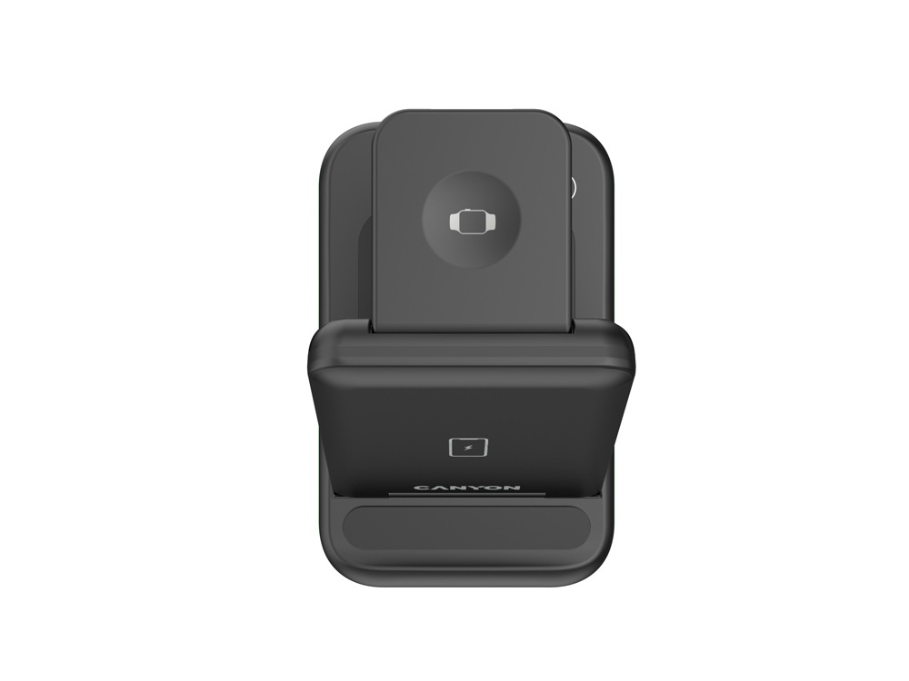 Беспроводное зарядное устройство 3-в-1 WS-304, 15 Вт