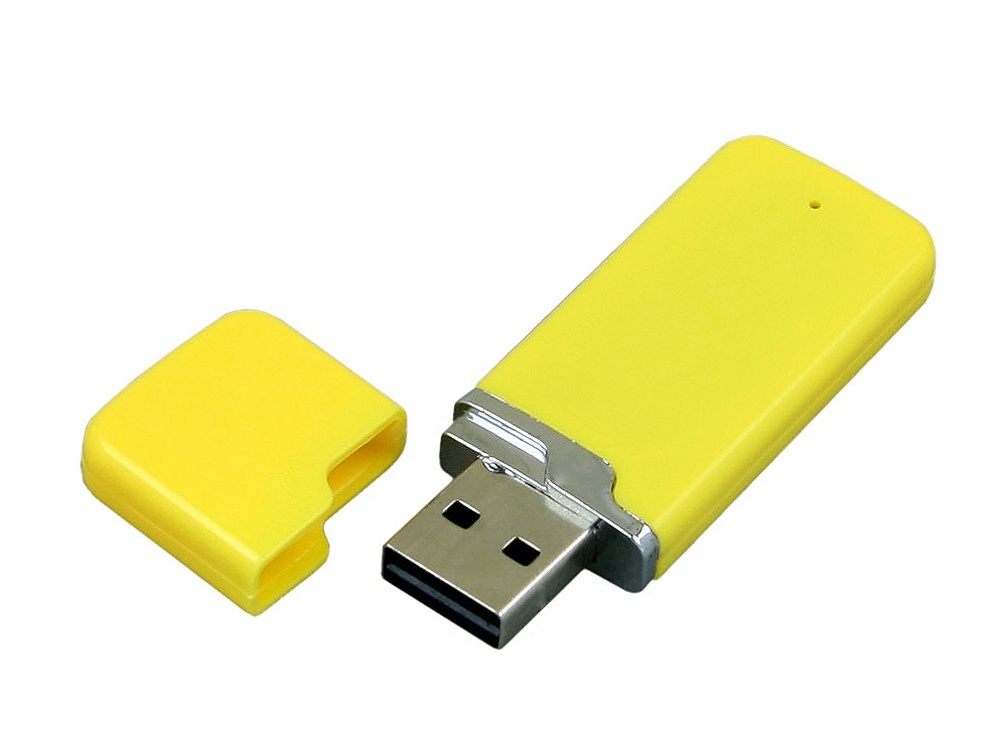 Флеш-накопитель USB 2.0 объемом 8 ГБ с уникальным колпачком