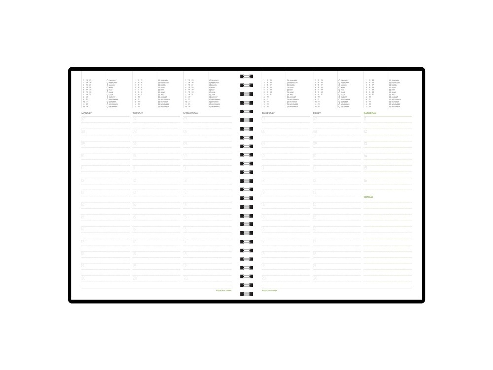 Ежедневник недатированный B5 Tintoretto New