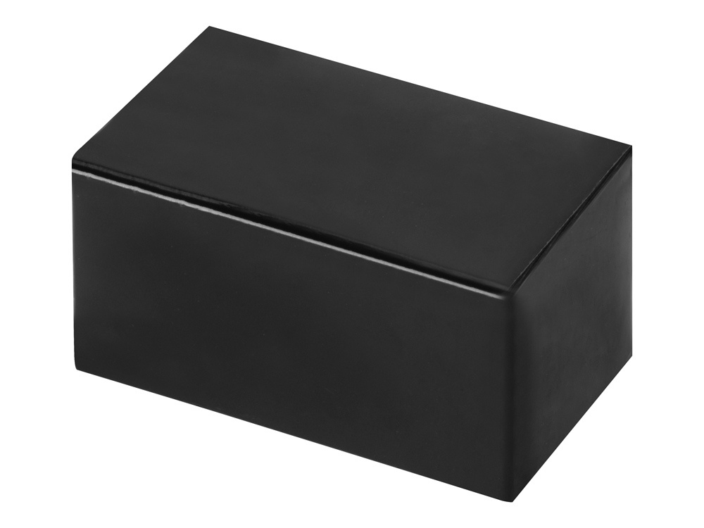 Подставка для визиток Круиз, серебристый/черный